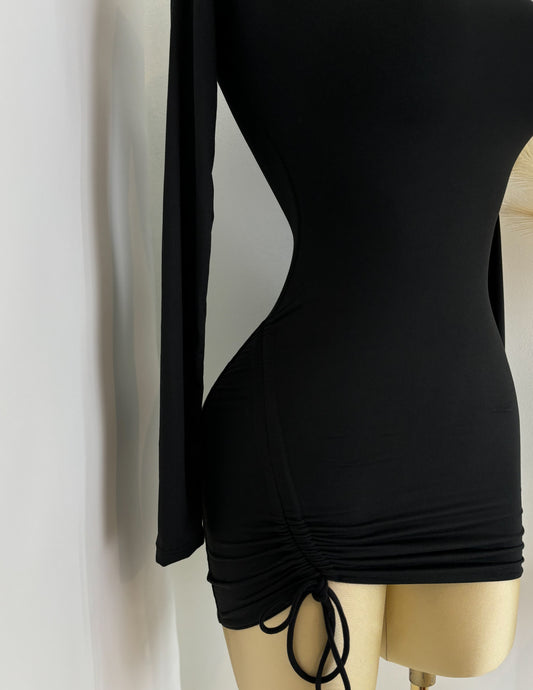 Double Layered Black Dress