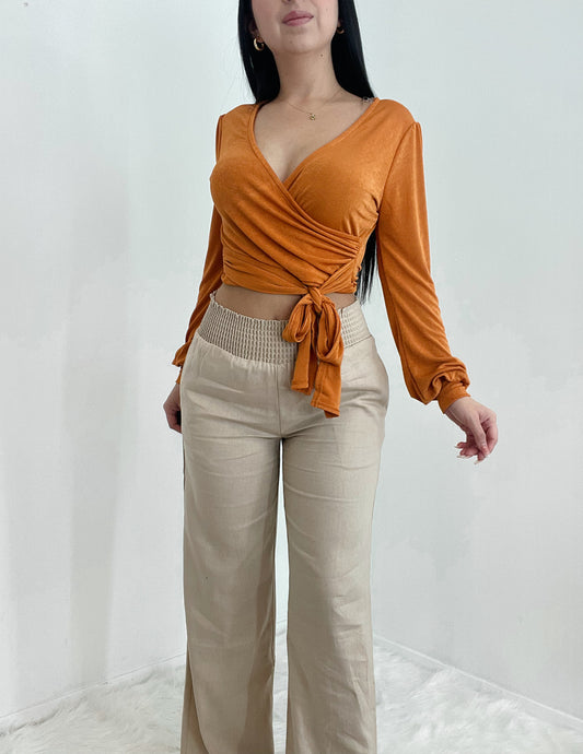 Sarahi Top In Orange