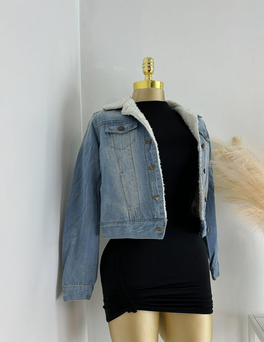 Sherpa Denim Jacket